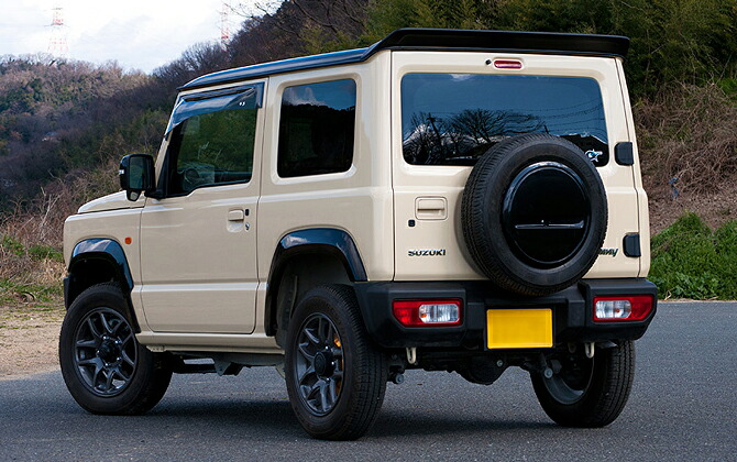 ジムニー/ジムニーシエラ リアウイング JB64W JB74W G'BASE(ジーベース) GJA-040