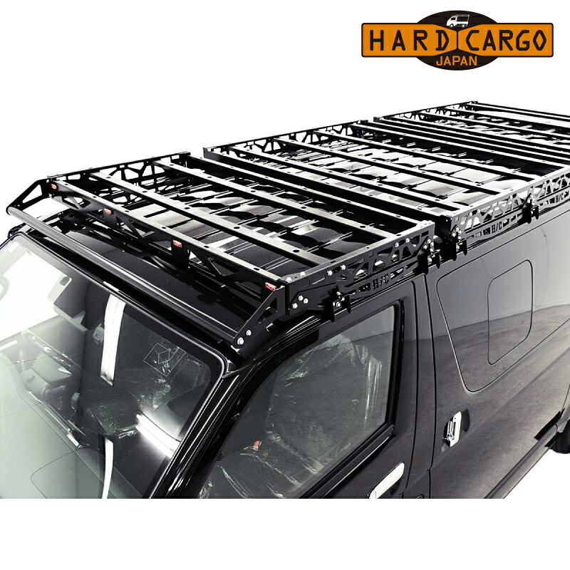 ハイエース ルーフキャリア 200系 標準ボディ/標準ルーフ フロント単品 スチール製 HARD-CARGO(ハードカーゴ) 4201100｜DREAMERS TRADING 50,424円