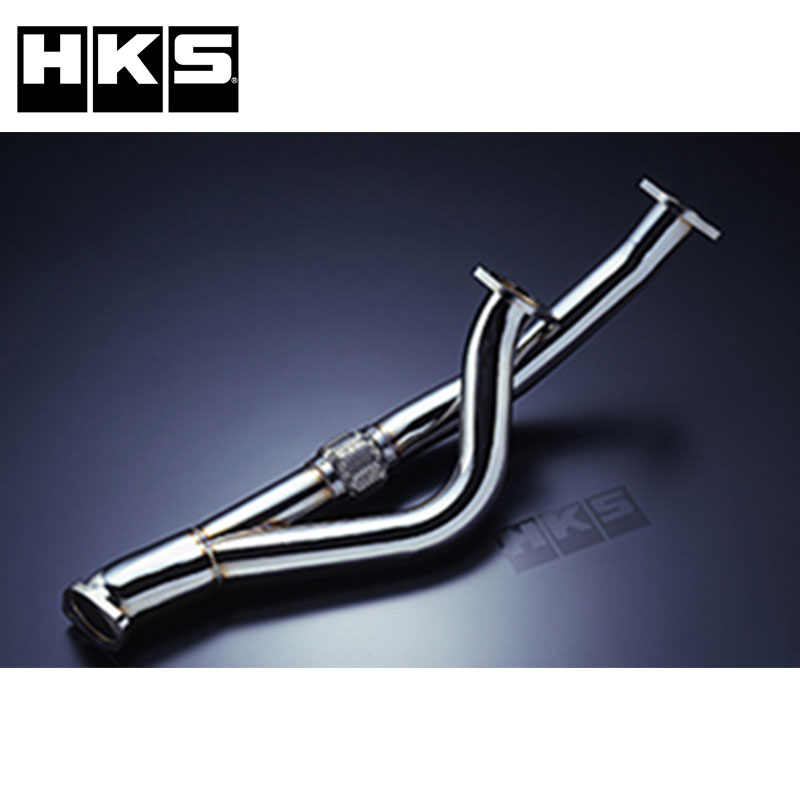 スカイラインGT-R フロントパイプ BNR32 89/08-94/12 ステンレス HKS 3306-SN001|DREAMERS TRADING