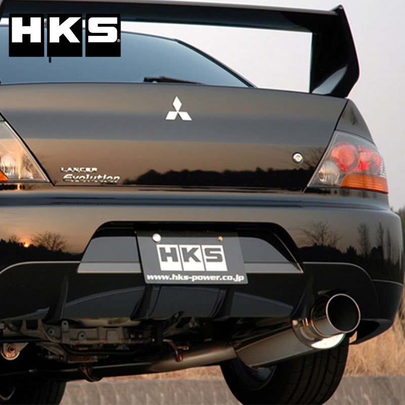 ランサーエボリューション9 マフラー CT9A 05/03-06/08 silent Hi-Power(サイレントハイパワー) HKS 31019-AM008｜DREAMERS TRADING