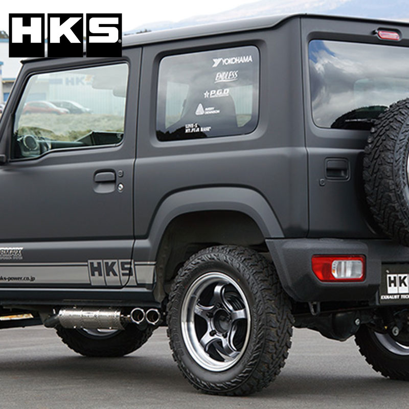 ジムニー マフラー JB64W 18/07- LEGAMAX TRAILMASTER(リーガマックス トレイルマスター) HKS 31021-AS004|DREAMERS TRADING