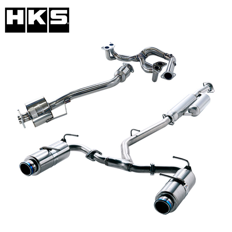 86 エキゾースト&マフラー ZN6 FA20 スーパーエキゾーストシステム HKS 32025-AT006