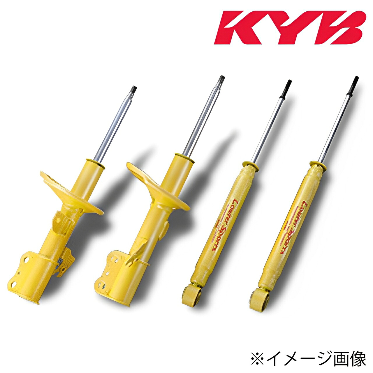 ライフ ショックアブソーバー E-JA4 H09.04- 1台分 Lowfer Sports KYB(カヤバ) WST3010R/WST3010L/WSF9087x2