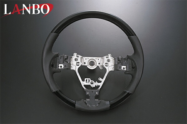 アトレー ステアリング S321G S331G ピアノブラック ガングリップ LAMBO(ランボ) SS003C