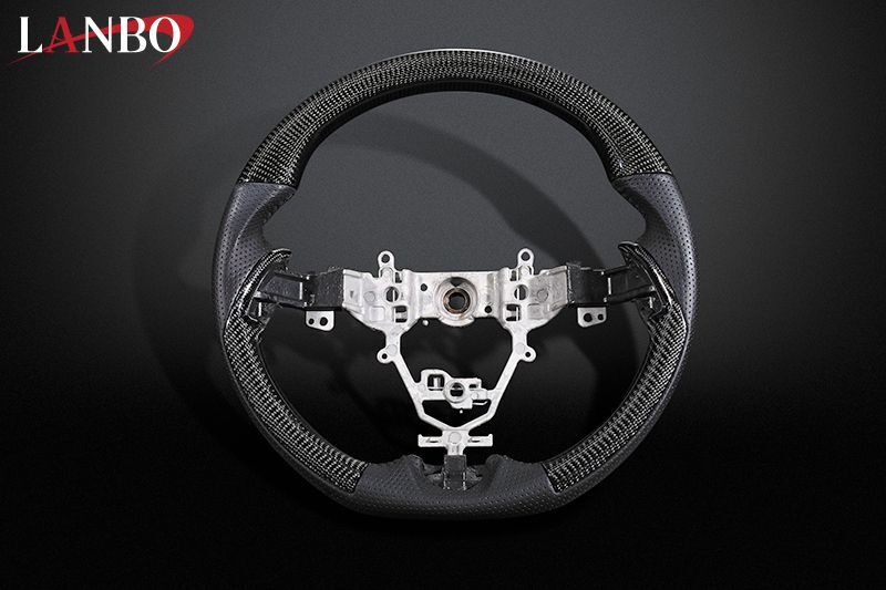 ジムニー ステアリング JB64W プレミアムカーボン ガングリップ LAMBO(ランボ) SS05E