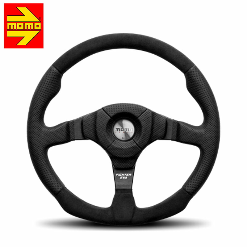 楽天市場 Momo ステアリング 350mm ブラックエアーレザー アルカンターラ ファイターエボレザー Momo モモ F 33 Dreamers Trading