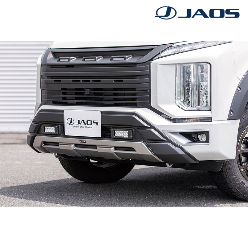 JAOS JAOS フロントグリル 塗装品 マットブラック デリカ D:5
