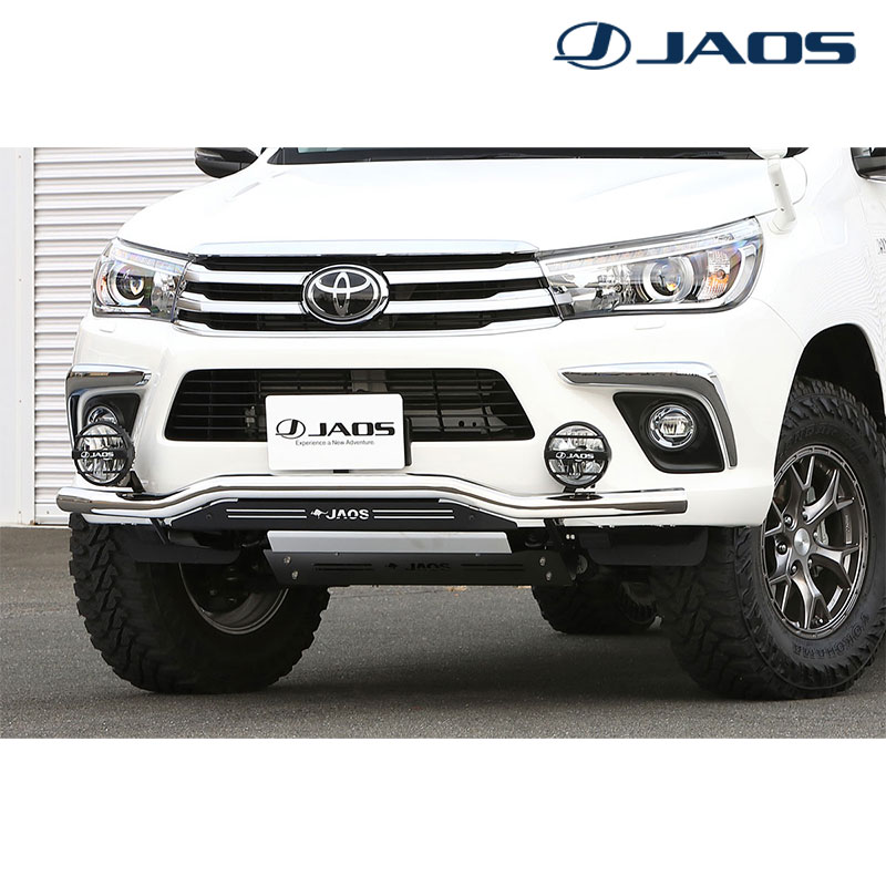 楽天市場】ハイラックス GUN125 フロントスキッドバー ブラック