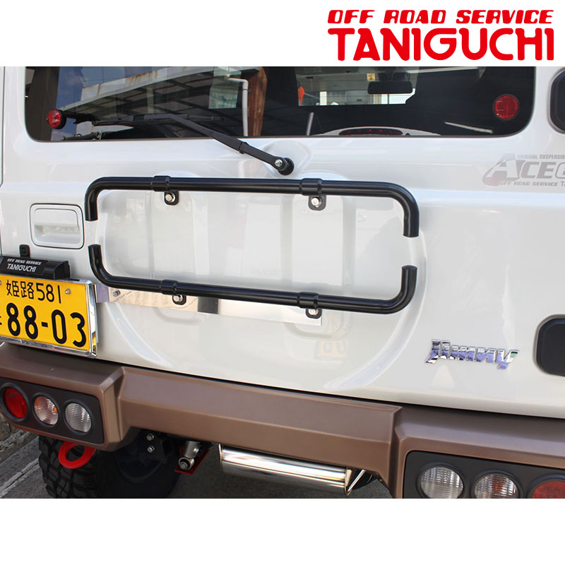 ジムニーシエラ マルチマウントバー JB74W スチール製 ブラック ORSタニグチ 00111