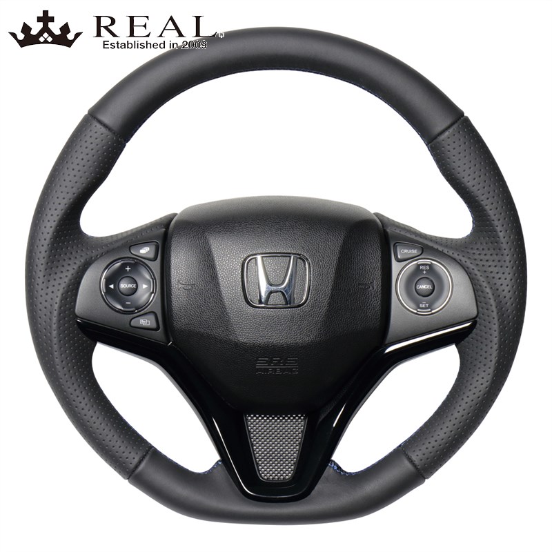 ヴェゼル ステアリング Ru1 Ru2 Ru3 Ru4 H25 12 R3 4 オールレザー Real レアル Hna Lpb Bl 格安saleスタート