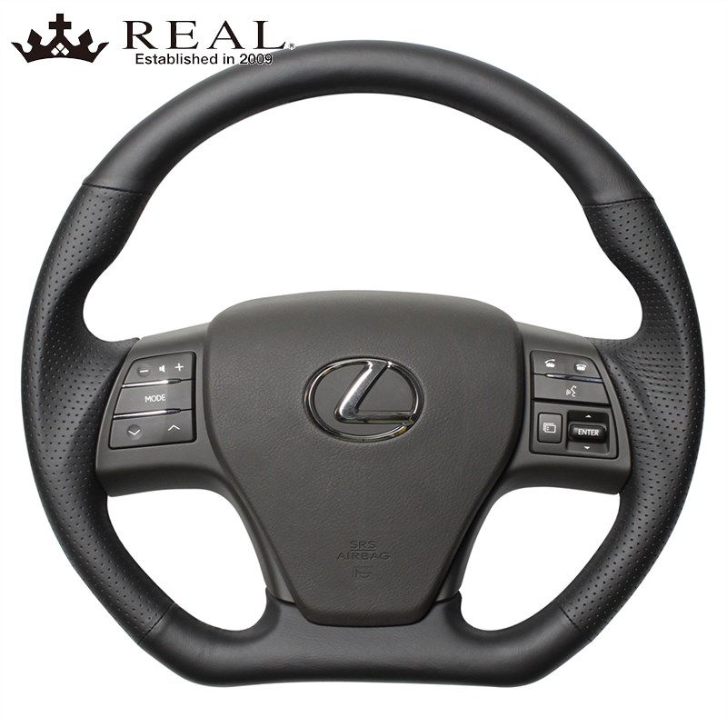 レクサスHS ステアリング 10系 H21/7-H30/3 オールレザー REAL(レアル) RX-LPB-BK|DREAMERS TRADING