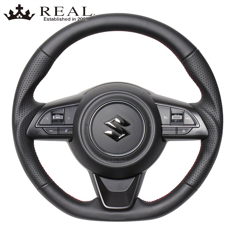 REAL ステアリングホイール 品番：SZA-LPB-RD スイフトスポーツ 楽天市場】REAL レアル SZA-LPB-RD ステアリング ソフトDシェイプ