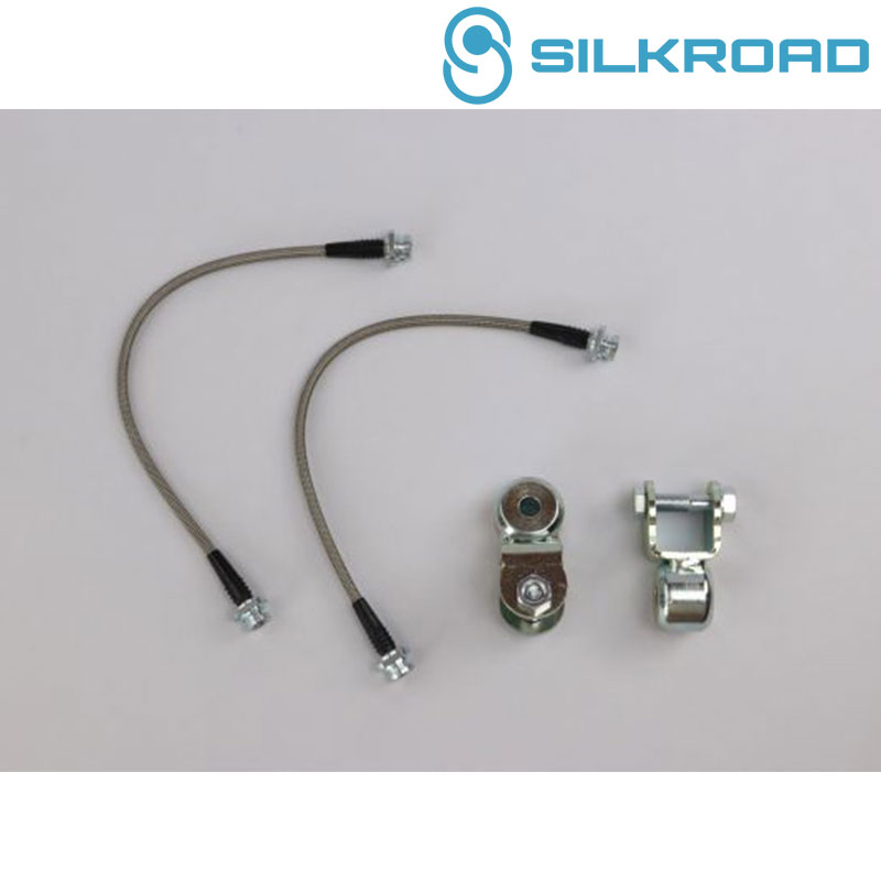 エブリィバン リアショック延長ブラケット&ブレーキホースセット DA17V 2WD/4WD SILKROAD(シルクロード) 60U-F0GSET