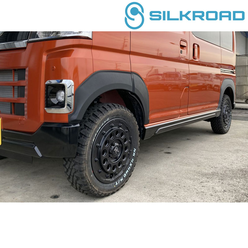 S321G アトレー カスタム 左 フェンダー Ｓ331Ｇ　色Ｓ28 アトレーワゴン S321G S331G オーバーフェンダー 黒 - メルカリ