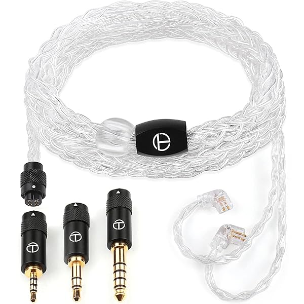 楽天市場】2pin 3.5mmリケーブル 4極 4芯99.99%の純銀 ケーブル 3.5mm