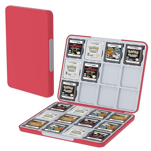 楽天市場】3DSソフトケース6in1ゲームカードケース2本セット収納