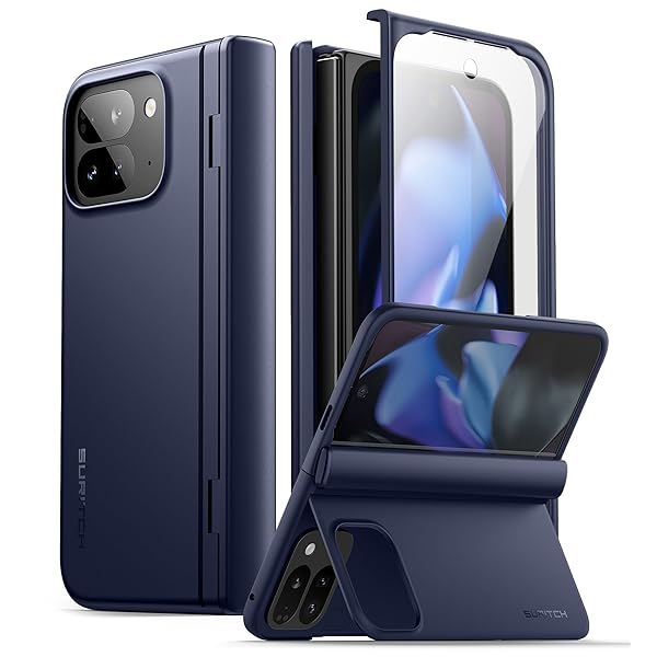 Google Pixel 9 Pro Fold相応う入れもの（蹴りつける照明ランプ、ヒンジカバー、映写幕プロテクター付き添い人