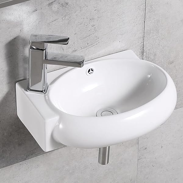 【壁排水セット付き】 おしゃれ 手洗い器 壁掛け 手洗器 コンパクト 小型洗面ボウル 洗面ボ｜Dreamer&rsquo;s Store