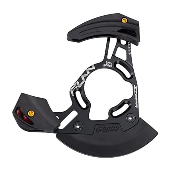 (ファン) ジッパ DH（Zippa DH）自転車、MTB用チェーン ガイド, ISCG05マウント, BSAタイプBB(ブラッ｜Dreamer&rsquo;s Store