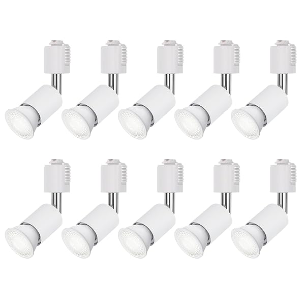 導管軌道用注目の的 E26口金 LED白熱電球付き添い人 60W形好いかげんに 昼白いこと LED注目の的 6W ラ 本体白・電球色-本体黒・電球色-本体白・昼白色