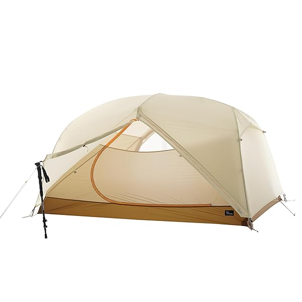 テント 軽量 1~2人用 15Dナイロン 登山 ソロテント ツーリング テント【専用グランドシート付