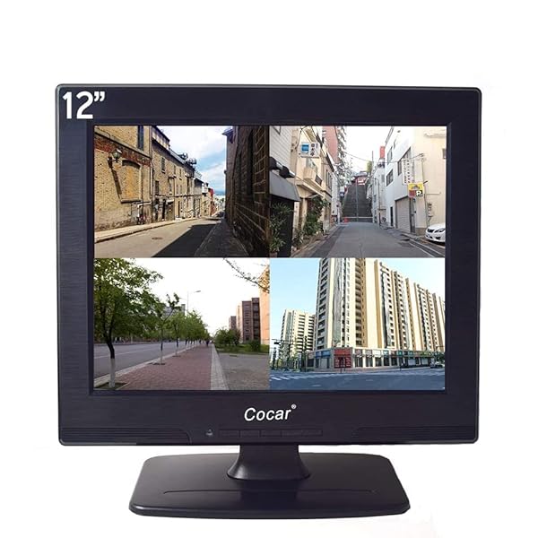 12in CCTV 管する 4：3 固定ディスク見せびらかす800x600解像力 LED うしろ側ともし火）LCD 安全性のある映写幕VG