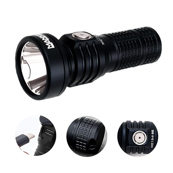 Manker MC13 II SE led点火装置 EDC 懐中照明ランプ 4000lm 素っ破抜き切れ間665米突 豪然たる ミニ フラッシュラ