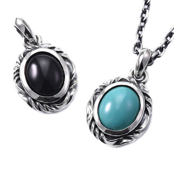 DEAL LTD ディールエルティーディー RT:OVAL STONE TOP(トップ) サービスチェーン50cm付き 310271【メーカー取り寄せ品】 19,800円