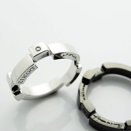 メーカー取り寄せ品/レシプロカルラブ リング/シルバー/Ken Blood/ケンブラッド｜ドリーマーズ 16,401円