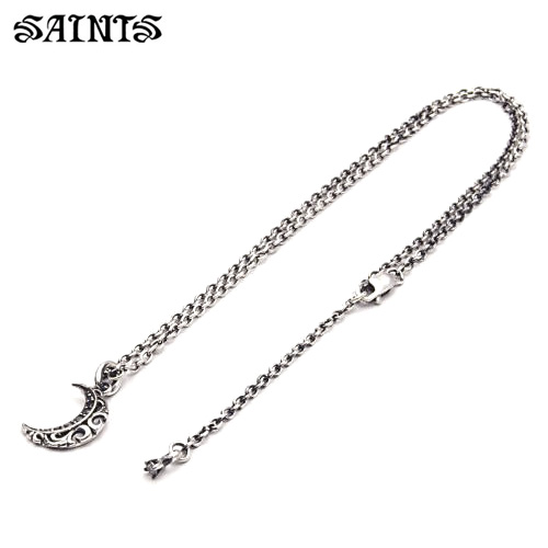 メーカー取り寄せ品/アラベスクムーンネックレスBK/SAINTS/セインツ