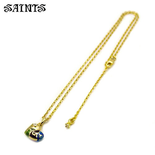 メーカー取り寄せ品/ステンドグラスハートネックレスGD SAINTS/セインツ｜ドリーマーズ