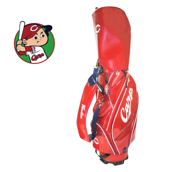 楽天市場】広島カープ9.5型キャディーバッグ (HCCB-4427) ゴルフ