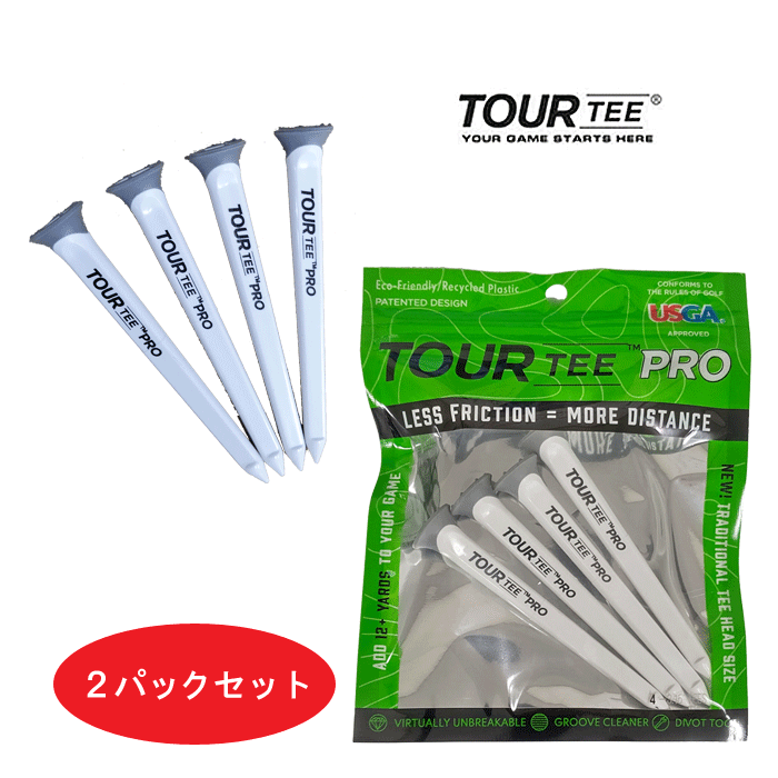 期間限定の激安セール <br>ツアーティー オリジナル<br>Tour Tee Original 80mm 5本 入り <BR> USGA R  Aルール適合 ゴルフ ティー
