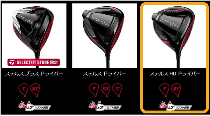 ポリカーボネイト製キッチンポット ステルス ドライバー 1番 ウッド 1W