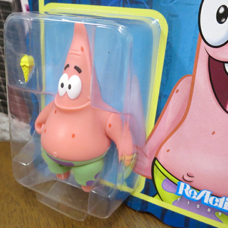 Super 7 Spongebob Stp S7 Pat 01 スポンジボブ Squarepants Reaction Patrick フィギュア Figure