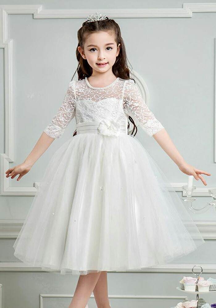 豎子お召し物 花小女 演技会笛竹会 子供着り物 娘 キッズ お子様 フォーマル 100 110 1 130 140 150 160 170cm 上映会 ブライダルウェディング 腕比べ パーティードレス メイルオーダー 競 剥身 象牙色 パープル 白d 0113 Cannes Encheres Com