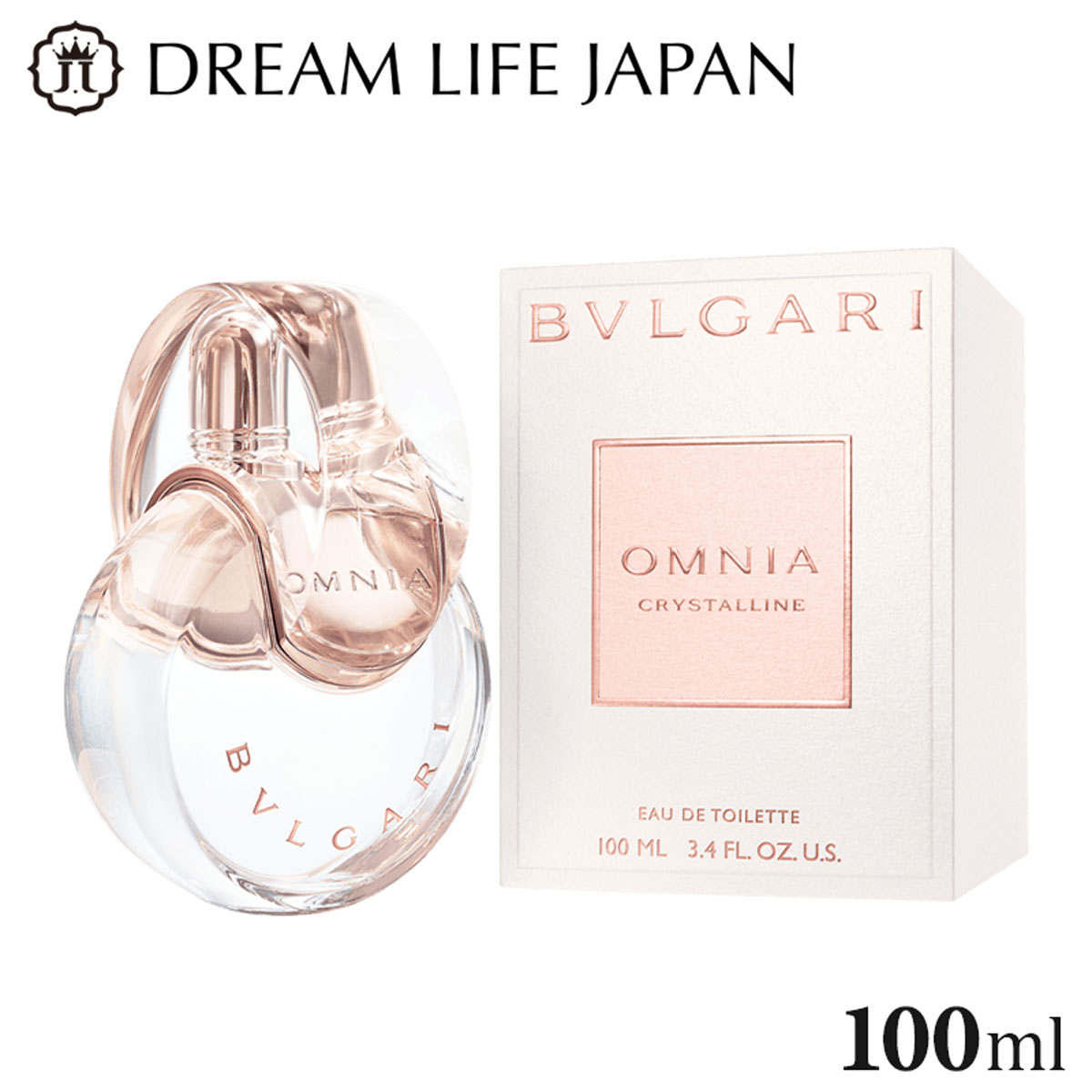 香水(女性用) BVLGARI OMNIA CRYSTALLINE 40ML BVLGARI 【並行輸入品】ブルガリ オムニア クリスタリン