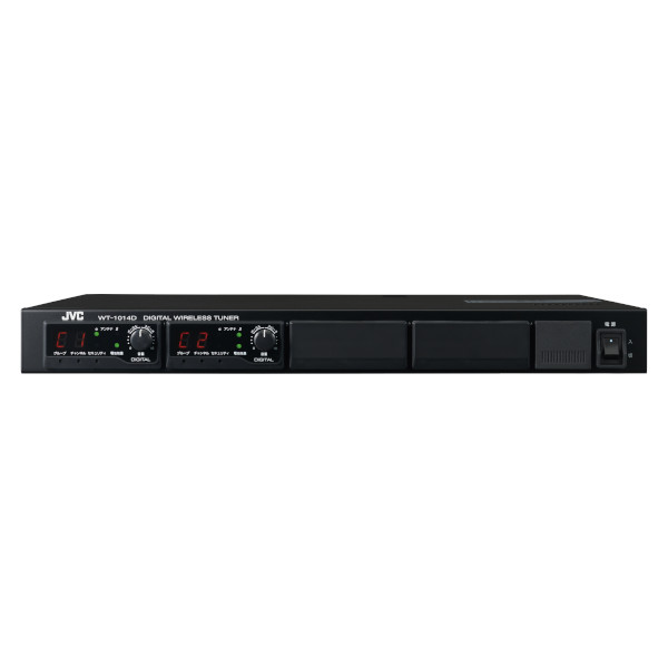 JVCケンウッド　ワイヤレスマイクロホン/チャージャー/チューナー4点セット WT-C63】JVC ワイヤレスマイク 専用充電器 (2本用) 充電電池付