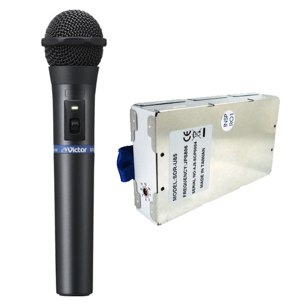 JVC ケンウッド WM-P970 + WT-U85 ワイヤレスマイク + シングルチューナー セット ビクター Victor アンプ増設用 インボイス対応｜無線機の専門店　ドリームモバイル