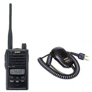 アルインコ DJ-S12 + EMS-59 モノバンド144MHz FM2Wトランシーバー + スピーカーマイクセット ALINCO 無線機 無線 通信 トランシーバー オプション インカム インボイス対応
