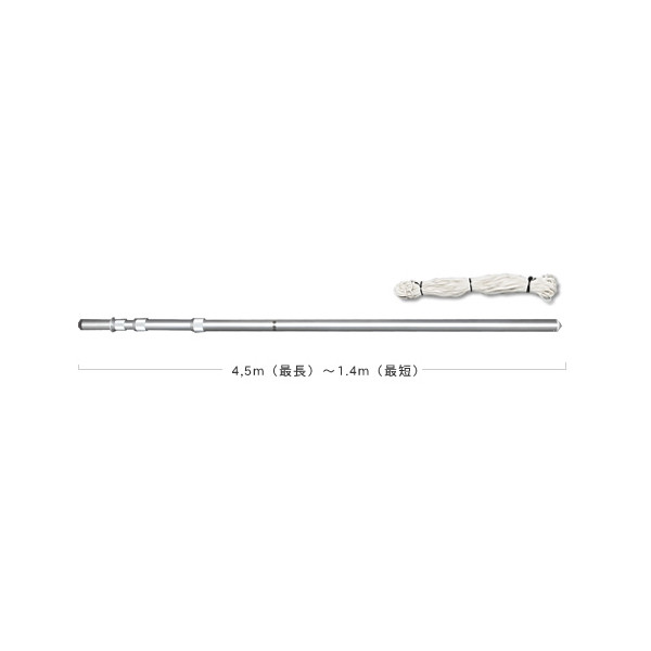 ダイヤモンドアンテナ DAP450 移動用 4段伸縮型 アンテナポール 4.5m タイプ 第一電波工業 DIAMOND ANTENNA 無線機 無線 トランシーバー インカム 通信 インボイス対応｜無線機の専門店　ドリームモバイル