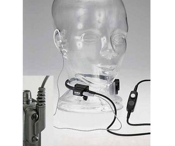 ALINCO アルインコ EME-43A ネジ止め式防水コネクターハンディシリーズ共用 咽喉マイク|無線機の専門店 ドリームモバイル