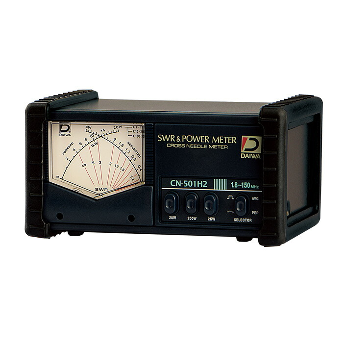 ダイワインダストリ CN-501H2 SWRパワーメータ 1.8～150MHz インボイス対応