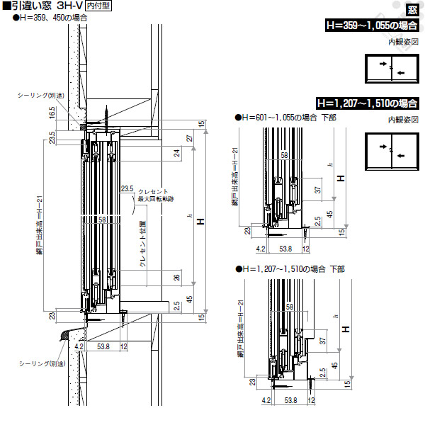 国産 Ykk アルミサッシ 引き違い窓 窓タイプ Ykkap 簡易限定サッシ 3h V 内付型 19 W1240 H903mm 単板ガラス 窓 サッシ 倉庫 仮設 工場 ローコスト 引違い窓 Diy 建材屋 肌触りがいい Lexusoman Com