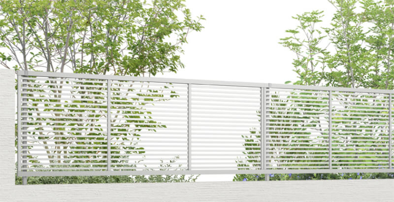 信頼 楽天市場 フェンス Lixil フェンスab Yr1型 横格子1 T 8 本体 00mm フリーポールタイプ専用 800mm 建材屋 リフォーム建材屋 気質アップ Secretoftheislands Com