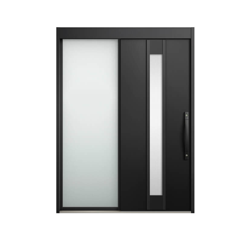玄関引き戸 リクシル 玄関引戸 エルムーブ2 L19型 片袖 本体鋼板仕様 呼称W169 W1692×H2288mm 玄関ドア 引き戸 LIXIL/TOSTEM トステム 玄関ドア 引戸 アルミサッシ リフォーム DIY リフォーム DIY 建材屋|リフォーム建材屋