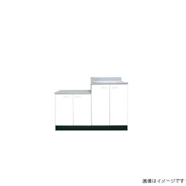 ドルフィン キッチン Bシリーズ ガス台付き流し台 間口120cm 奥行46cm 1200 460 セクショナルキッチン リフォーム BK1200NGR 【大阪府送料無料】 リフォーム|リフォーム建材屋