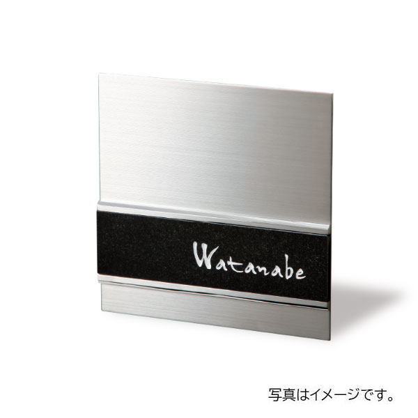 福彫 天然石 スタイリッシュ 黒ミカゲ&ステンレス DK105｜リフォーム建材屋