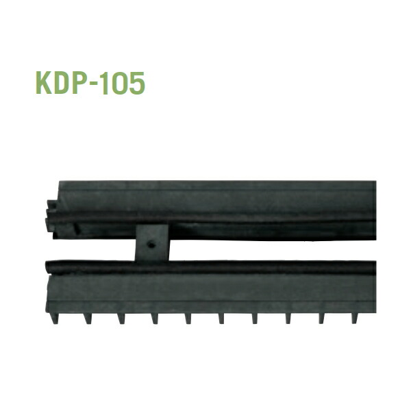 【法人限定】城東テクノ 基礎断熱工法用気密パッキン KDP-105 12本入り ブラック