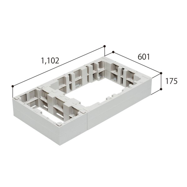 【法人限定】城東テクノ JOTO ハウスステップ アジャスター CUB-8060-H2 HOUSESTEP
